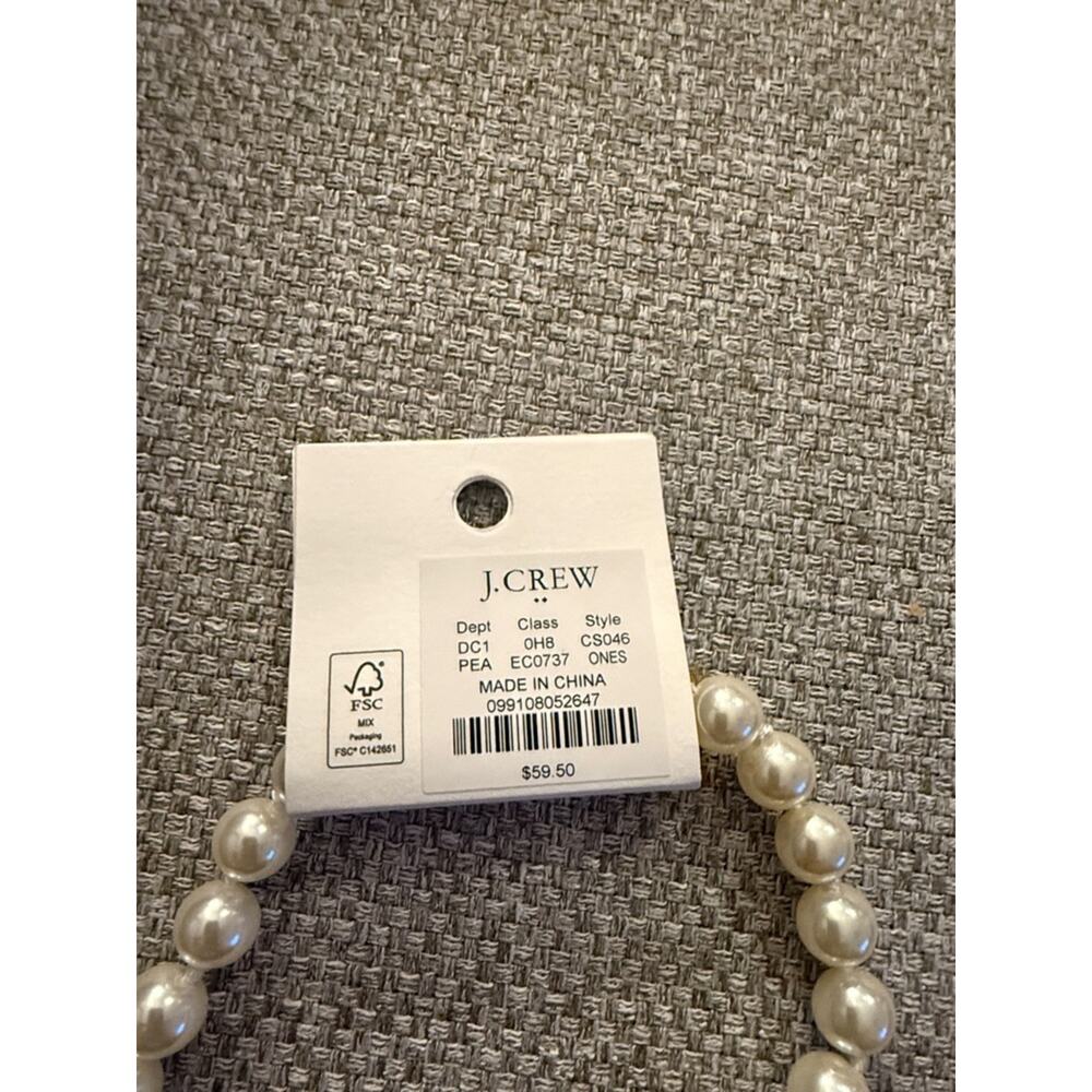 J. Crew Je t'aime pearl pendant necklace - Picture 10 of 11